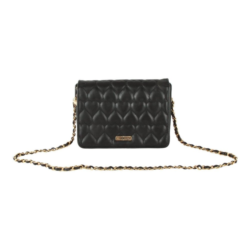 Authenticity Guaranteed Vintage Moschino heart shape Shoulder Bag
